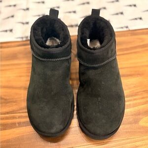 UGG Black Ankle Boots